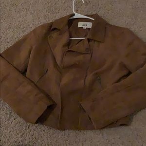 Tan Suede Jacket!